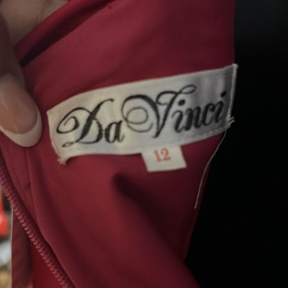 NWT Da Vinci Elegant Pink Evening Gown Size 12 - Picture 7 of 7